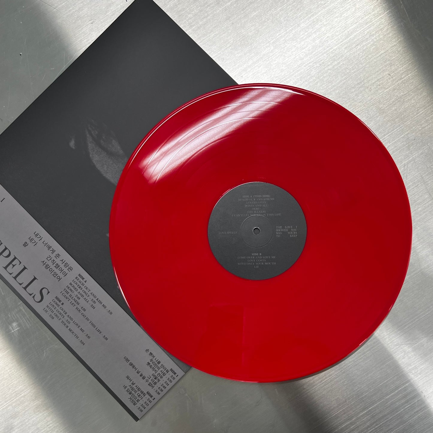 Vinyl (blood red) – Love Spells